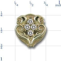 80968 Diamond Bracelet Slide 